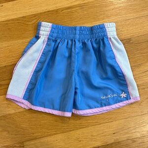 Like New Raya Sun Girls Pastel Beach Athletic Silky Pool Spring Summer Shorts